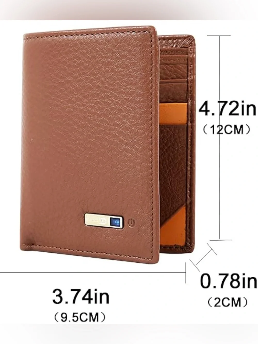Brown Leather Men's Wallet